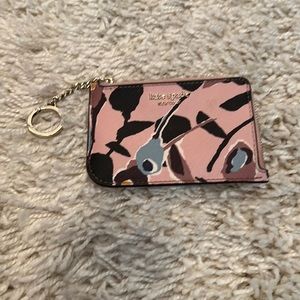 Kate spade floral credit card holder